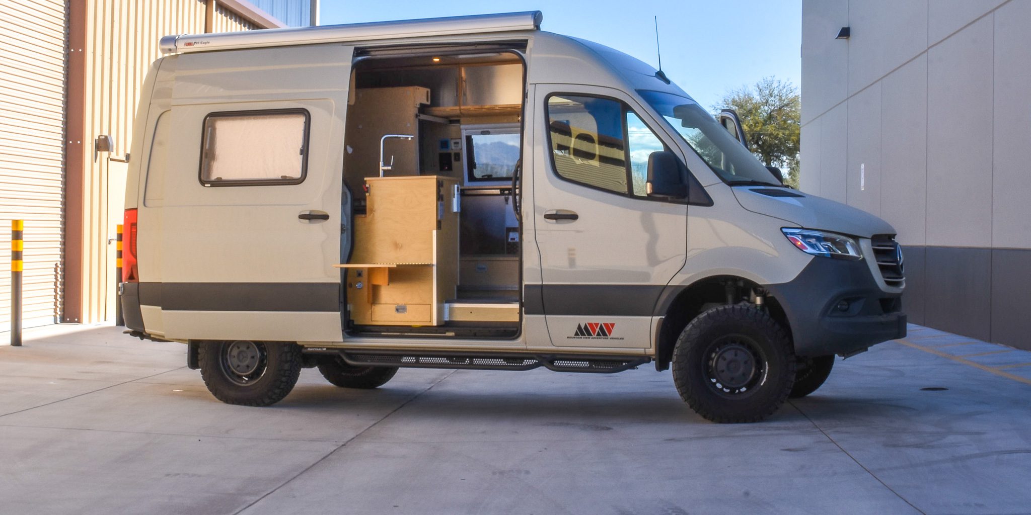 Mercedes-Benz Sprinter custom conversion van camper for sale in Tucson, Arizona